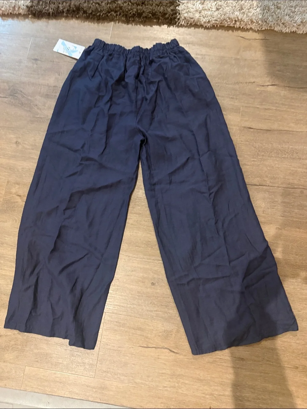 Women’s  Navy Wide-Leg Pants